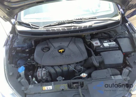 2014 Hyundai Elantra Se из США, поврежденный, VIN 5NPDH4AEXEH476357